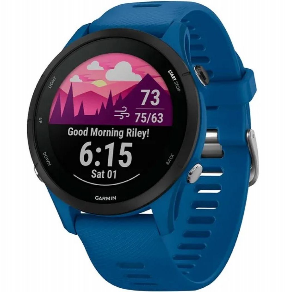 Relógio Garmin Forerunner 255 010-02641-11 Azul