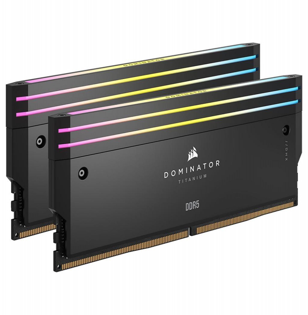Memória DDR5-32GB 7200 Corsair Dominator Titanium Kit (CMP32GX5M2X7200)