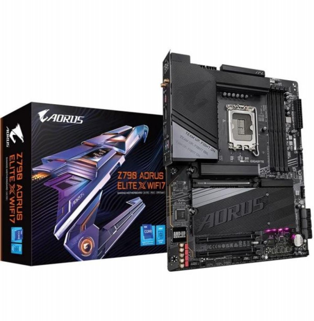 Placa Mãe Intel (1700) Gigabyte Z790 Aorus Elite X DDR5