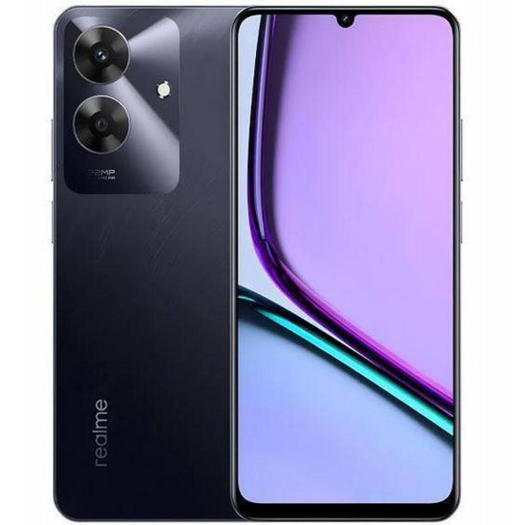 Celular Realme Note 60 RMX3933 4/256GB Preto 