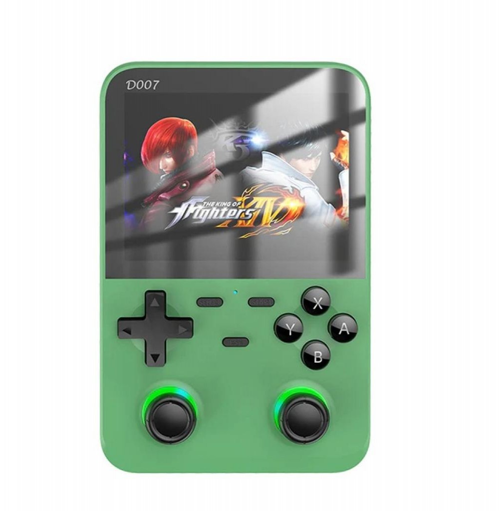 Console Boy D007 Plus PS1/PS2/PSP/N64/NDS Green