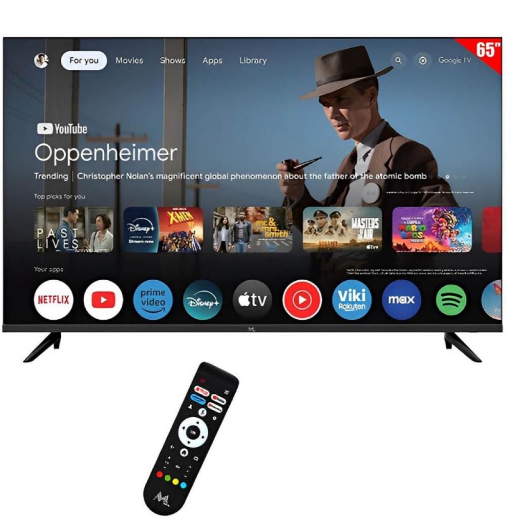 TV Qled 100" Mtek MKQ100FSGU Smart 4K Goobletv