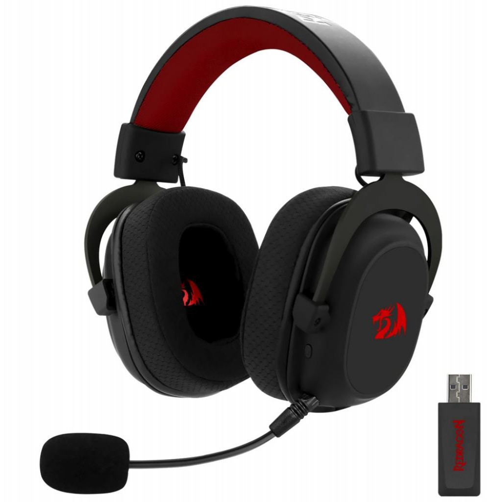 Fone Redragon Zeus Pro H510-Pro S/Fio Usb Preto
