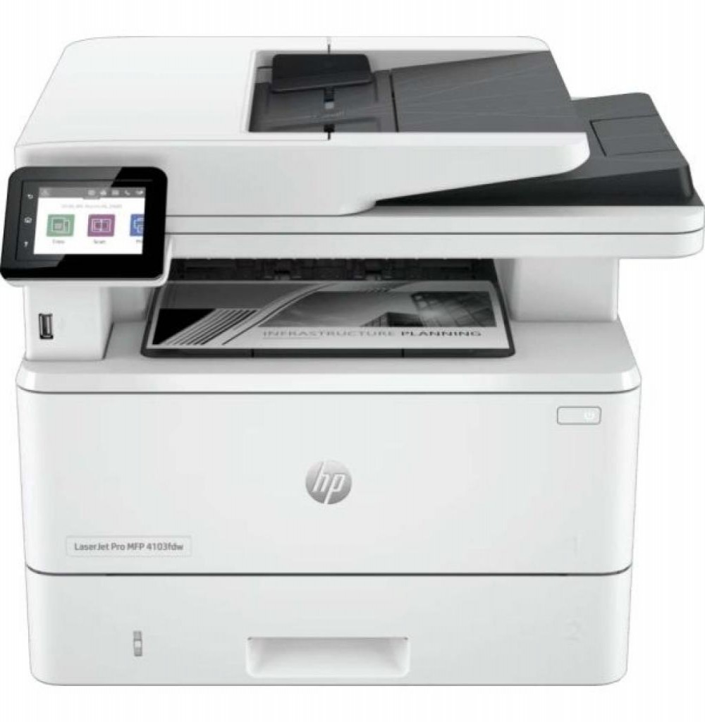 Impressora HP Laser 4103FDW Pro Multifuncional 110v