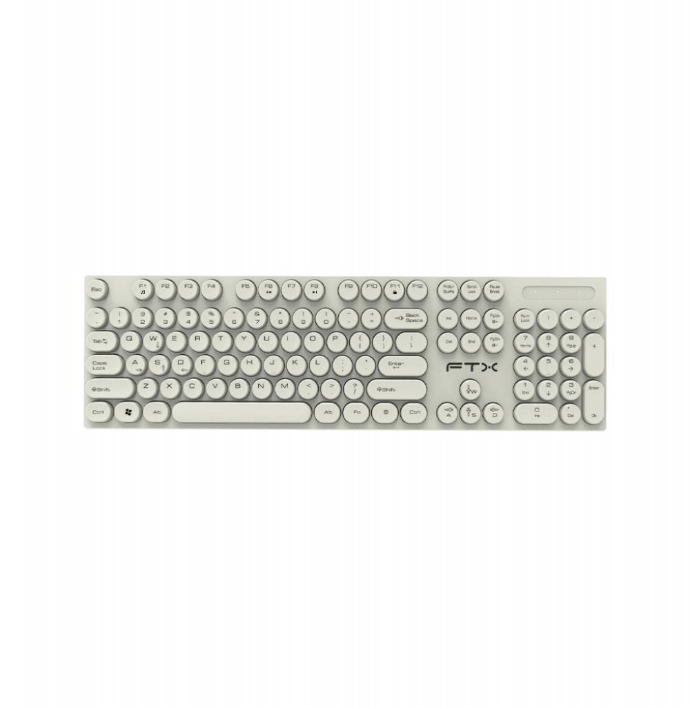 Teclado Usb FTX FTXK22 Branco Português