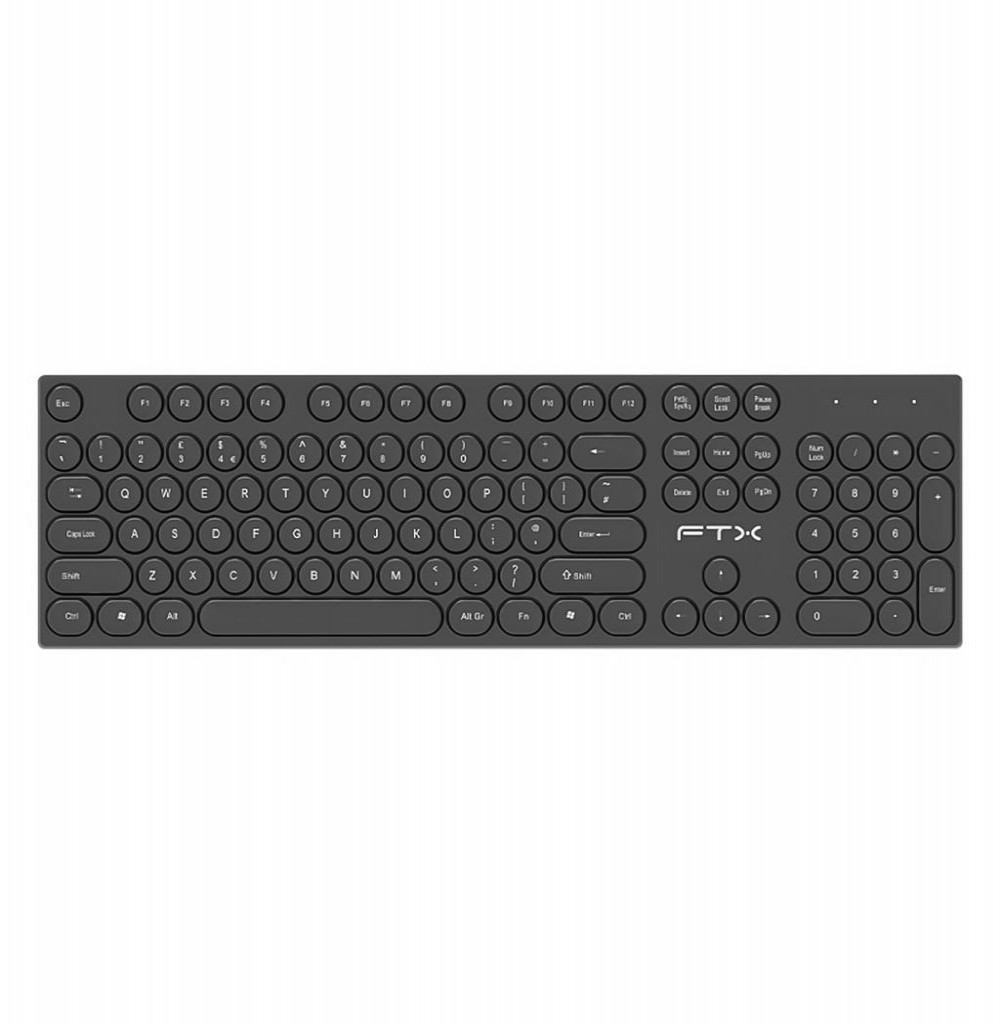 Teclado Usb FTX FTXK22 Preto Português