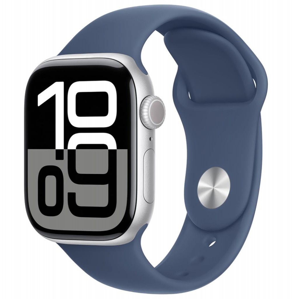 Relógio Apple S10 42mm MWWA3 Silver S/M