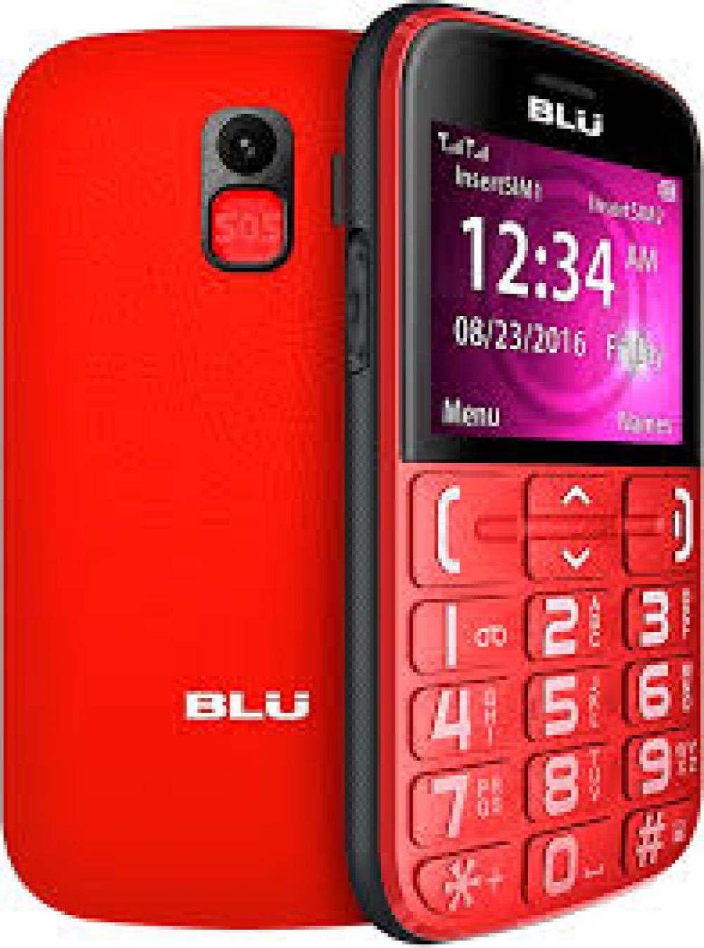 Celular Blu Joy J012 Ds 2.4" Vermelho