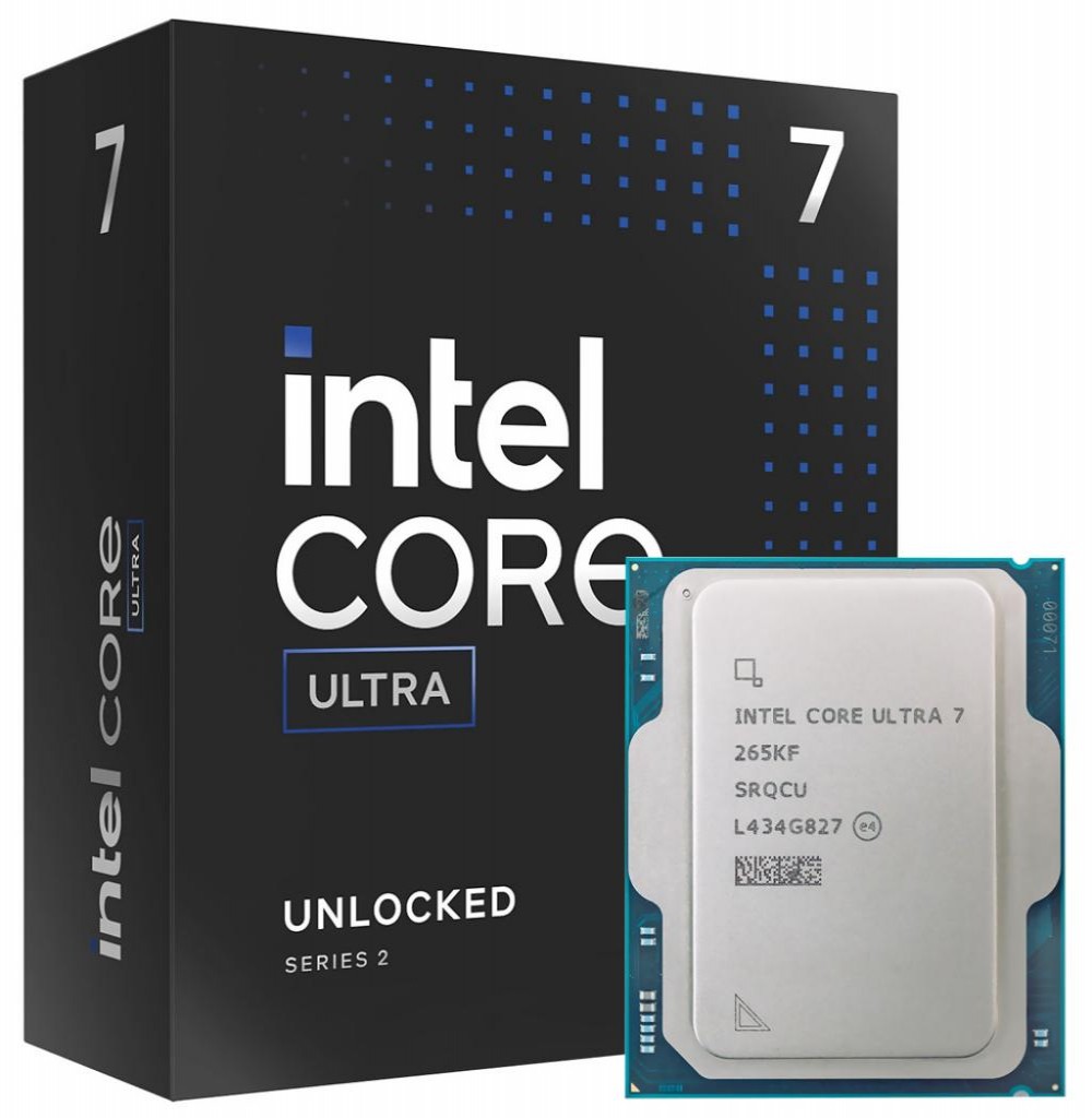 Processador Intel Core Ultra 7 265KF 3.30GHZ 30MB 1851 S/Cooler