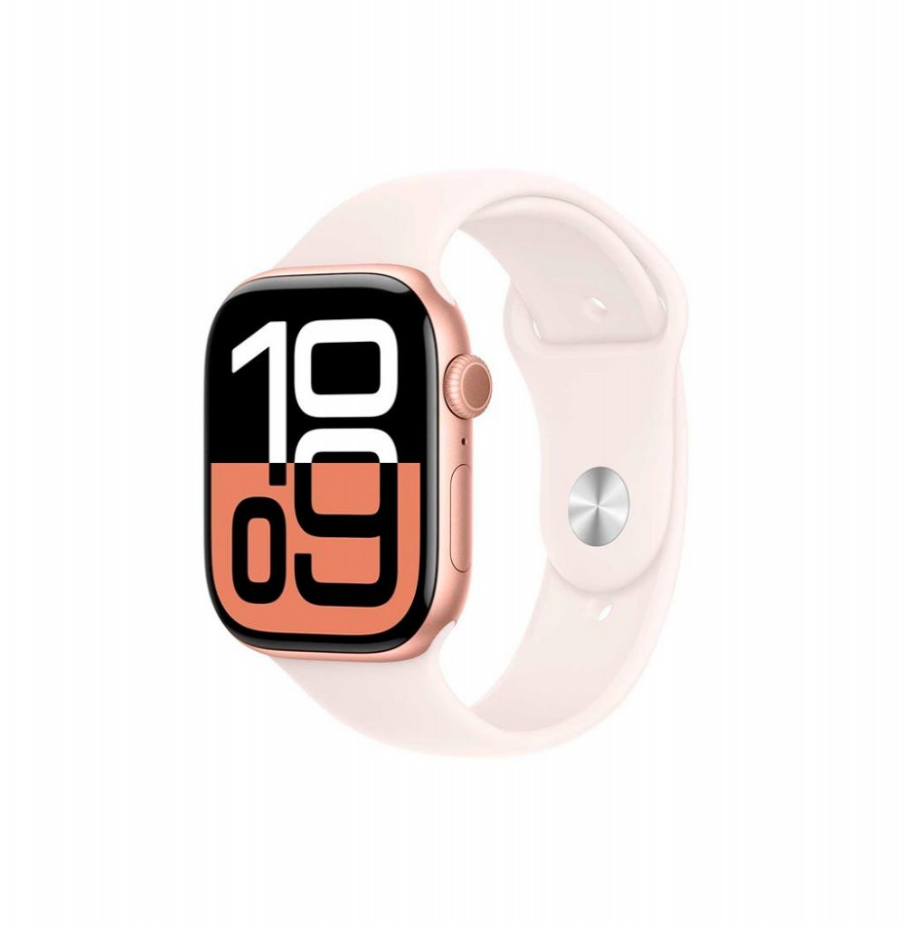 Relógio Apple S10 46mm MWWU3 Rose Gold M/L