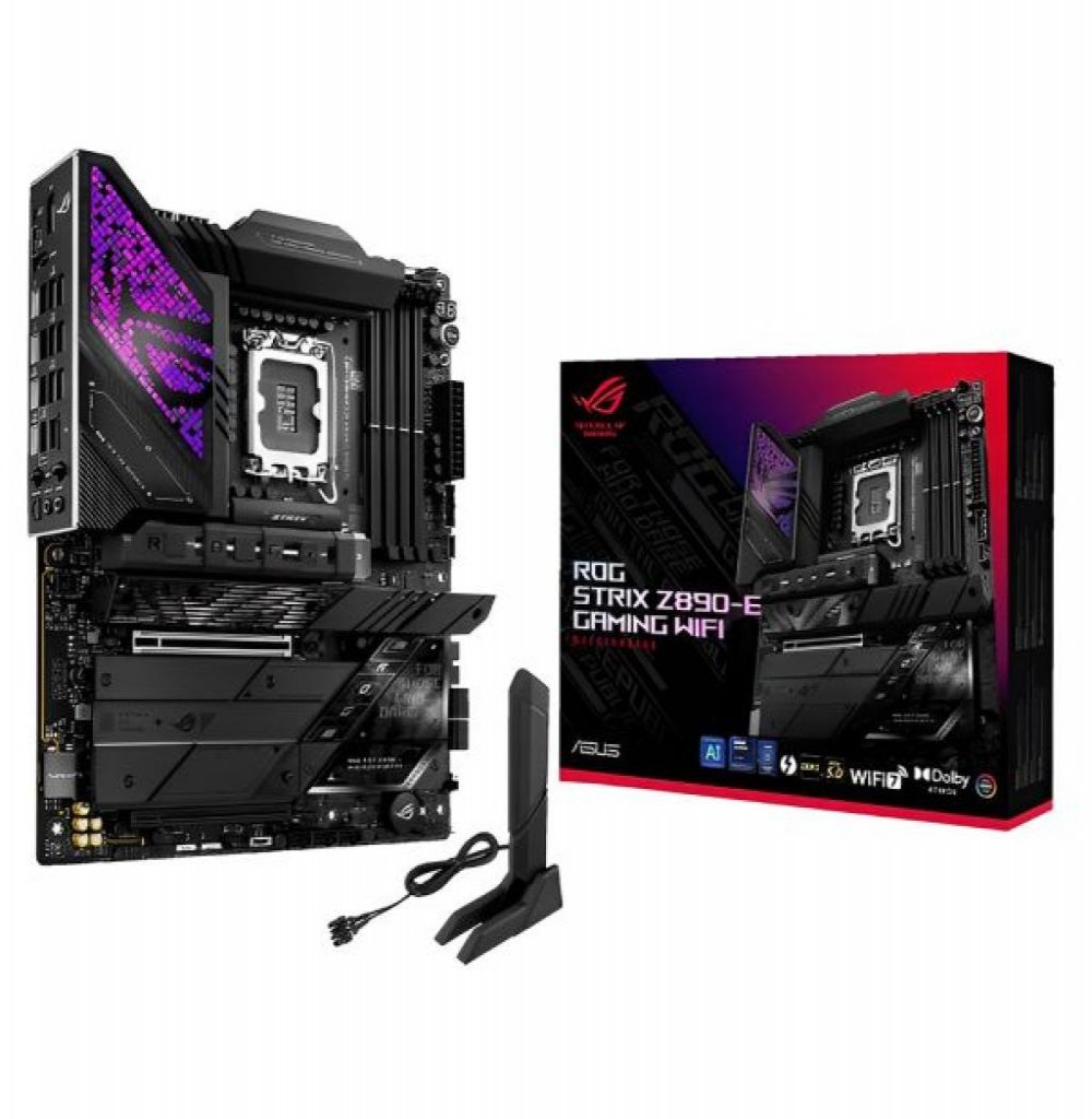 Placa Mãe Intel (1851) Asus Z890-E Rog Strix Gaming DDR5