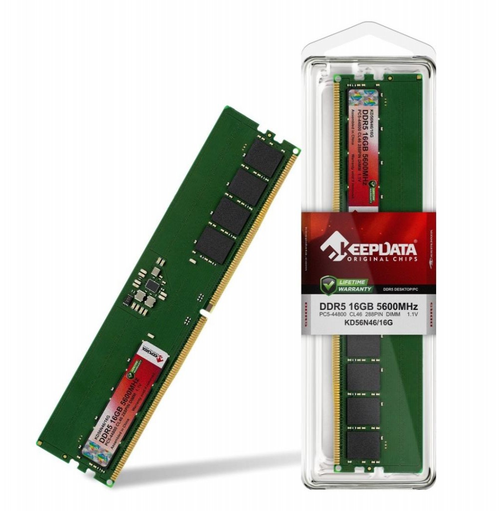 Memória DDR5 16GB 5600 Keepdata KD56N46/16G