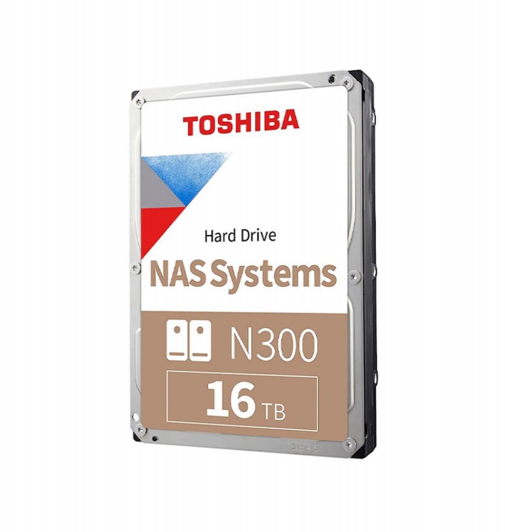 HD SATA3 16TB Toshiba N300 Nas 7200 HDWG51GXZSTA