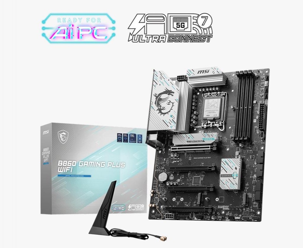 Placa Mãe Intel (1851) MSI B860 Gaming Plus WIFI DDR5