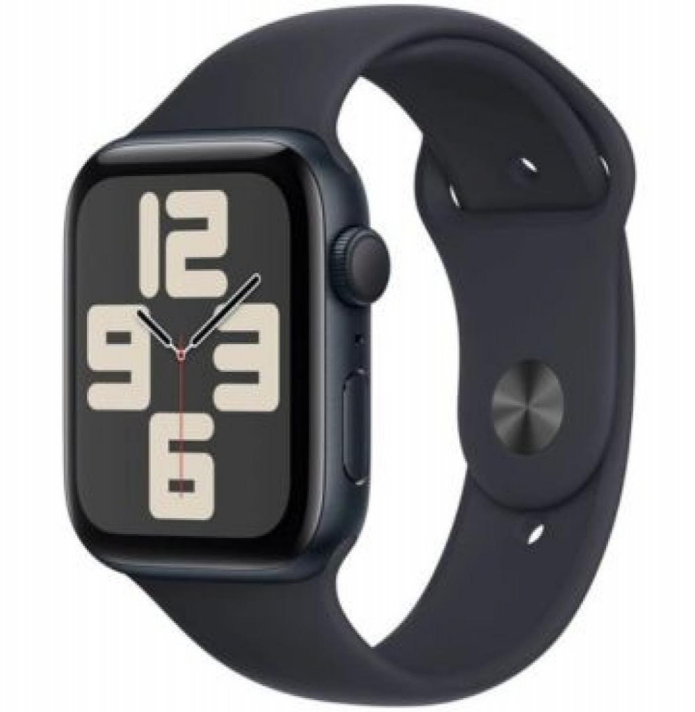 Relógio Apple SE 2 44MM 2023 MRE93LL/A Midnight