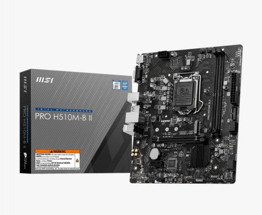 Placa Mãe Intel (1200) Msi H510M-B Pro II DDR4