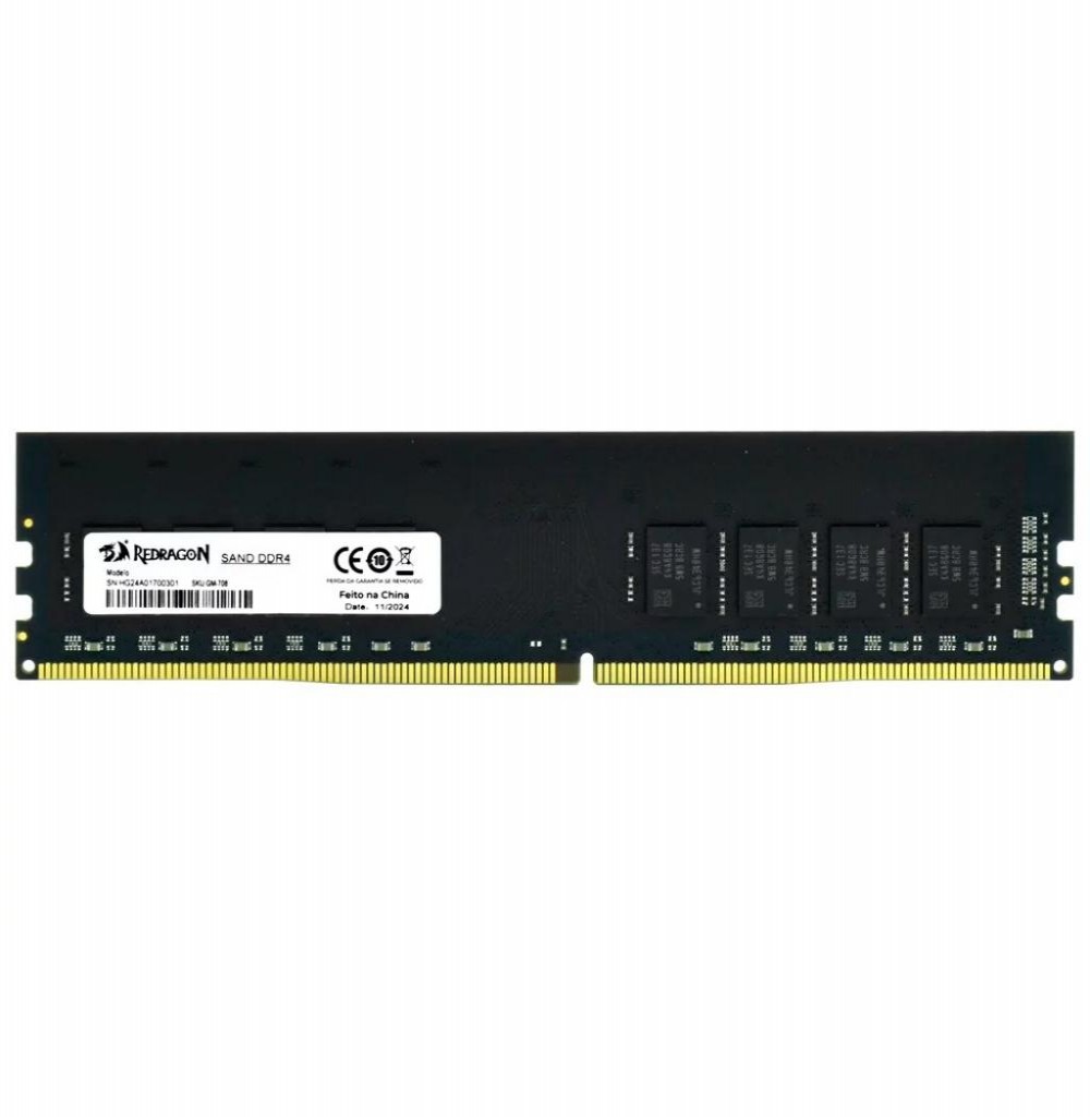Memória DDR4 8GB 3200 Redragon Sand GM-707