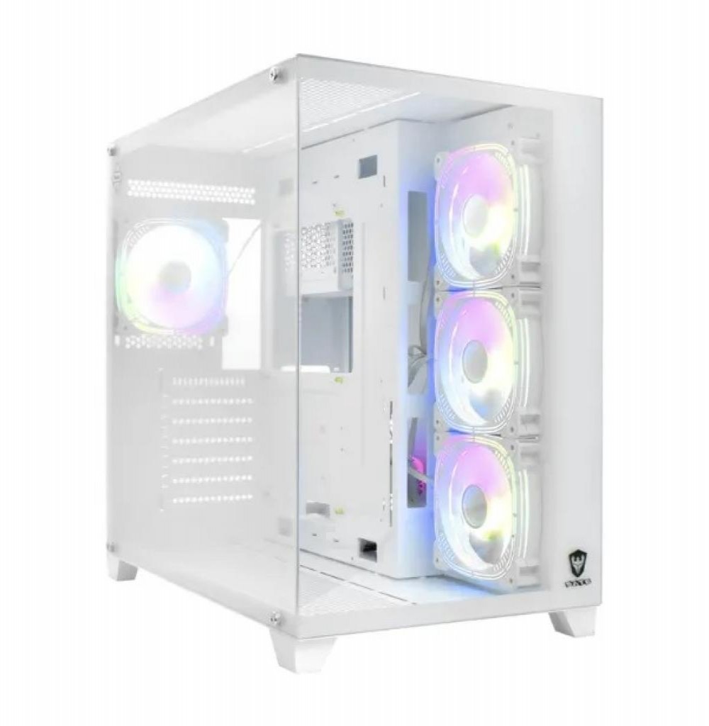 Gabinete Satellite K897 Com 4 Coolers Branco