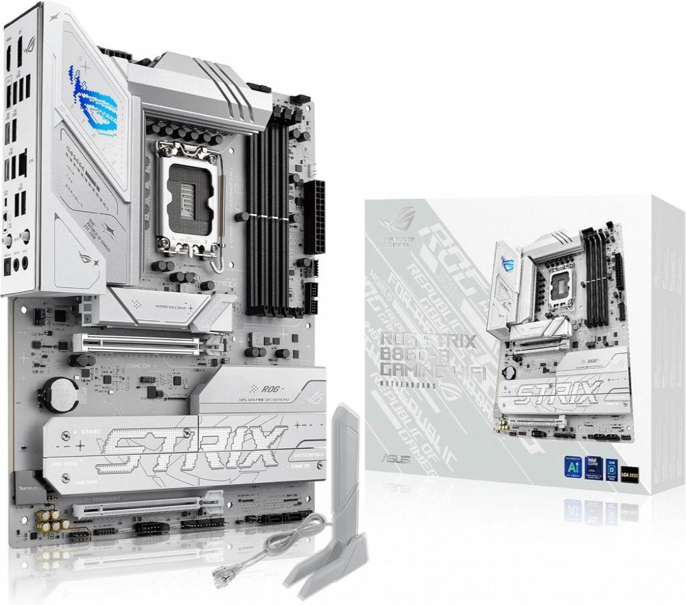 Placa Mãe Intel (1851) Asus B860-A Rog Strix Gaming Wifi 90MB1JI0-M0EAY0