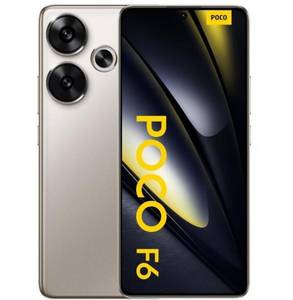 Celular Xiaomi Poco F6 12/512GB 5G Titanium (Global)