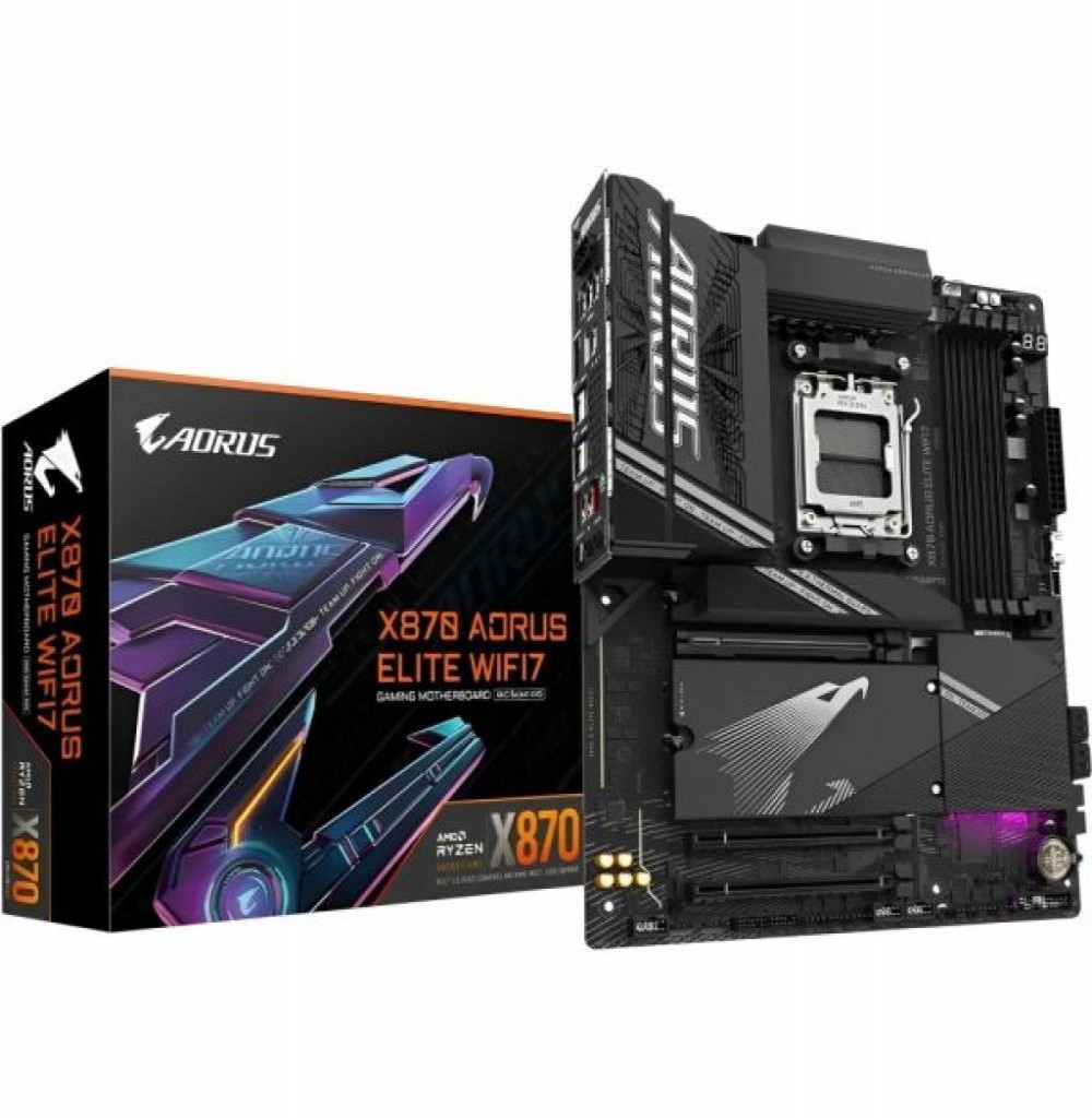 Placa Mãe AMD (AM5) Gigabyte X870 Aorus Elite Wifi7 DDR5