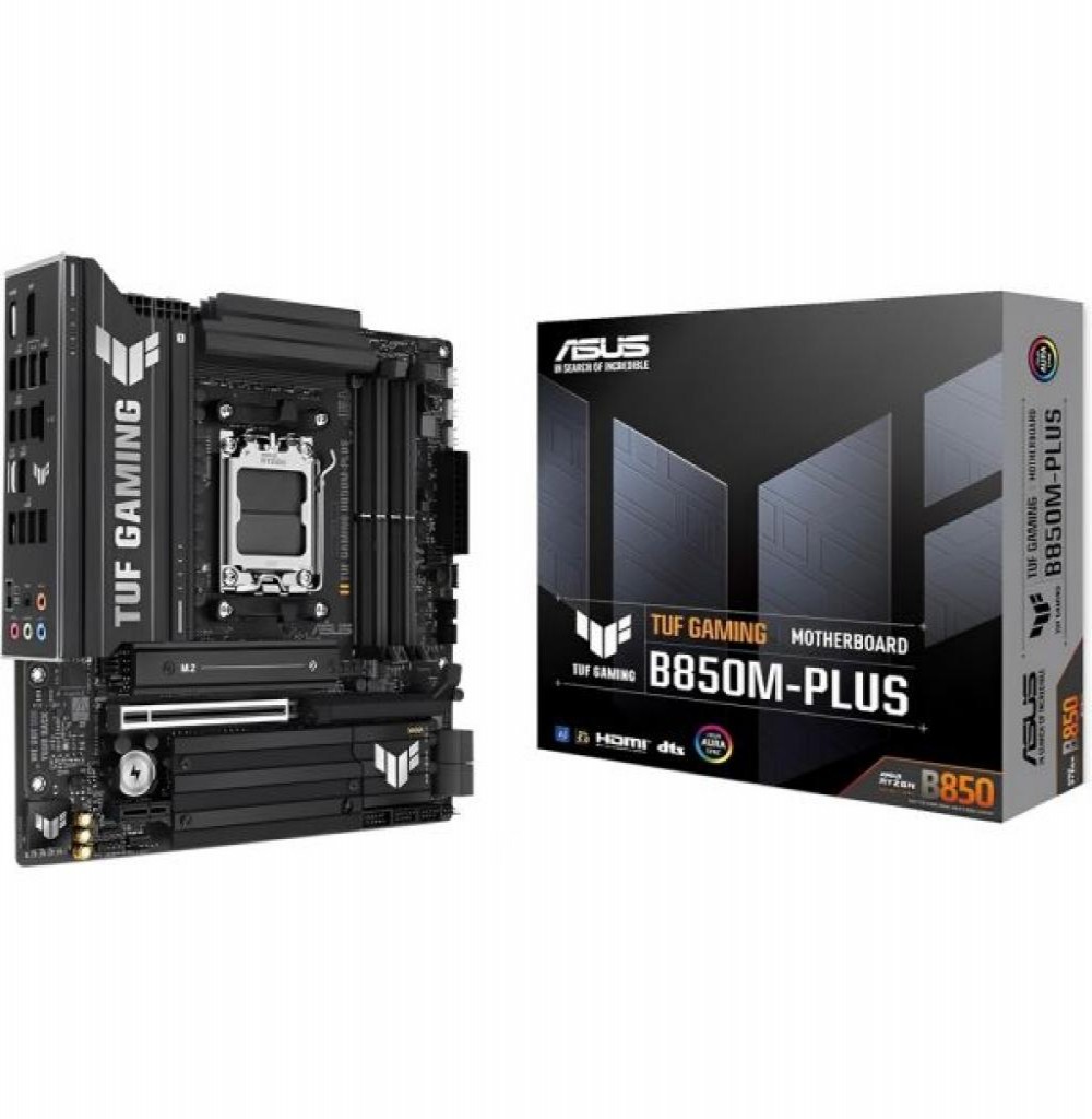 Placa Mãe AMD (AM5) Asus B850M-Plus Tuf Gaming DDR5