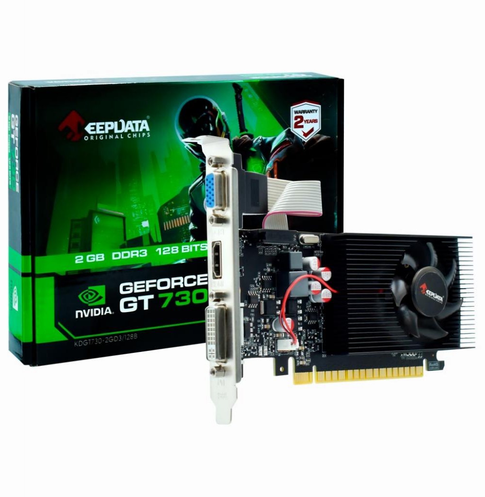 Placa de vídeo 2GB EXP. GF-GT730 Star DDR3