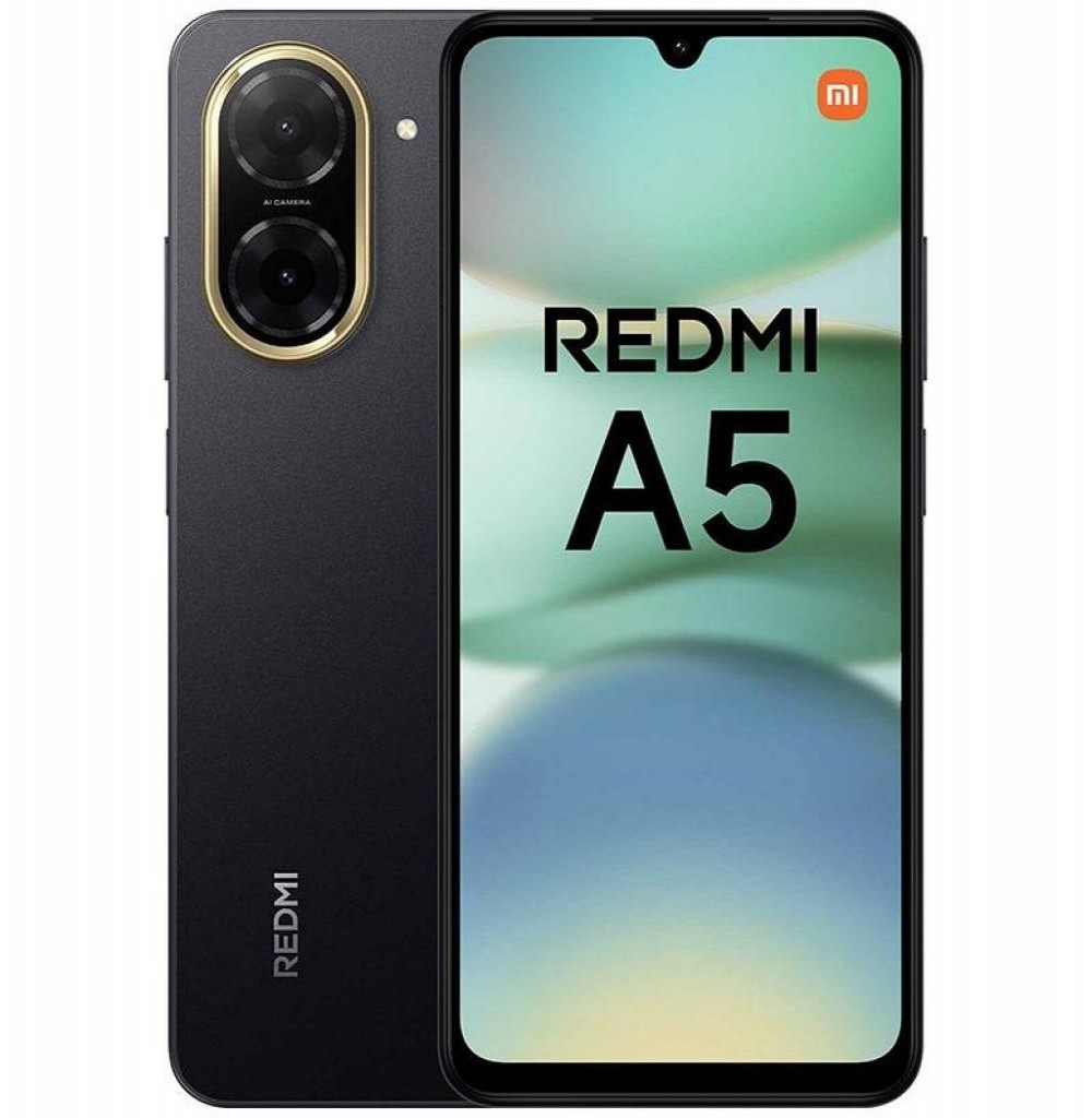 Celular Xiaomi Redmi A5 4/128GB Preto Slim (Global)