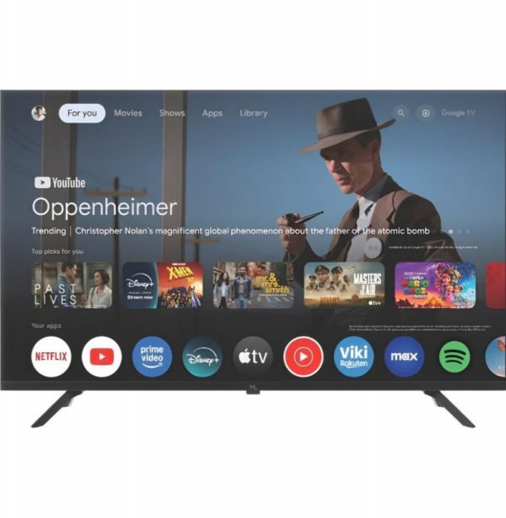 Tv Led 43" Mtek MK43FSGF Smart Wifi/Bt Google