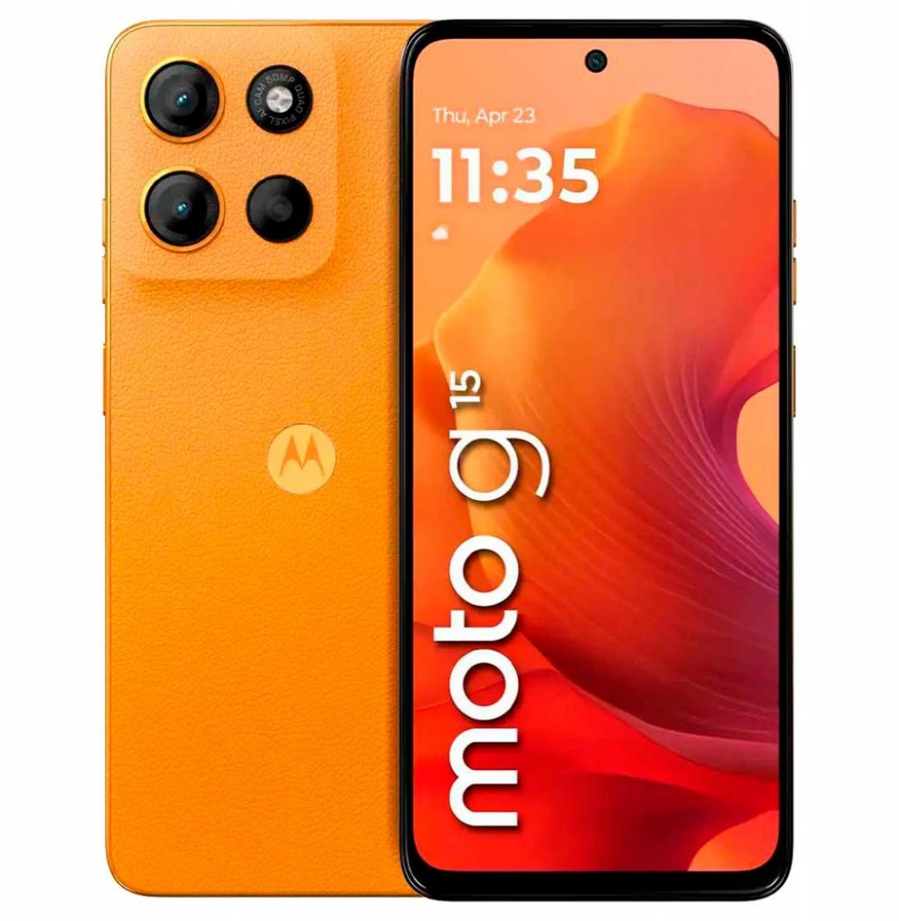 Celular Motorola G15 XT2521-2 4/128GB DS Laranja 