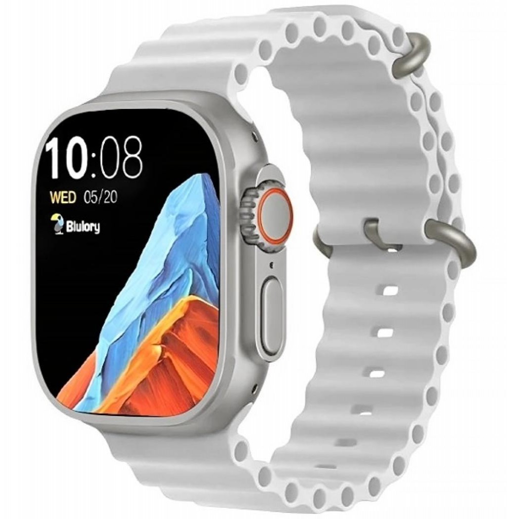 Relógio Blulory Ultra 2   49MM Silver 2025     Relógio Blulory Ultra 2   49MM Silver 2025
