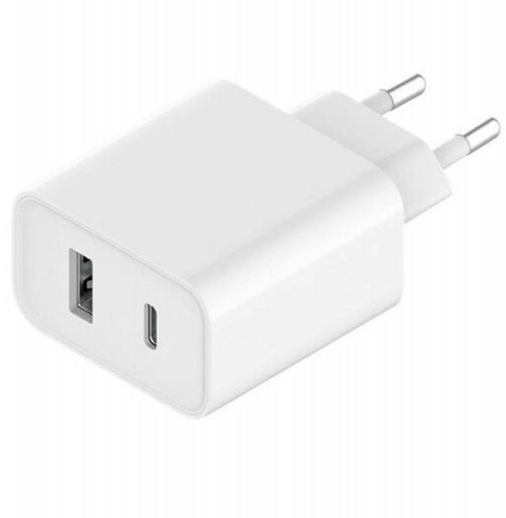 Carregador Pra Celular Xiaomi 33W  1C1A  AD332EU Branco BHR4996