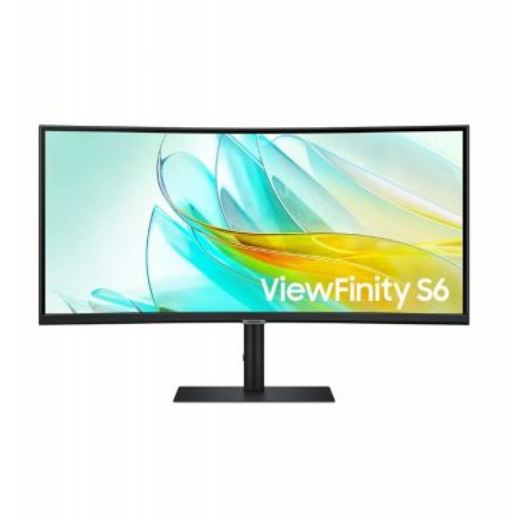 Monitor Led 34" Samsung S6 LS34C654TANXGO Curvo Branco UWQHD 100HZ 5MS