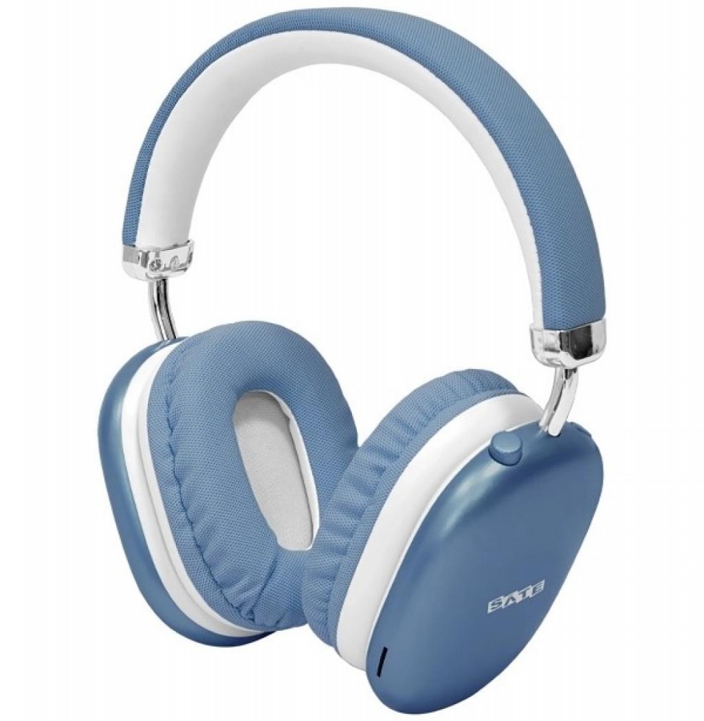 Fone Satellite AE-9035 Azul/Branco Bluetooth