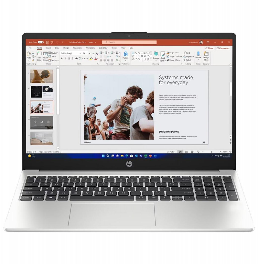 Notebook Hp 255 G10 Ryzen5 7520U/16/512/15.6" 