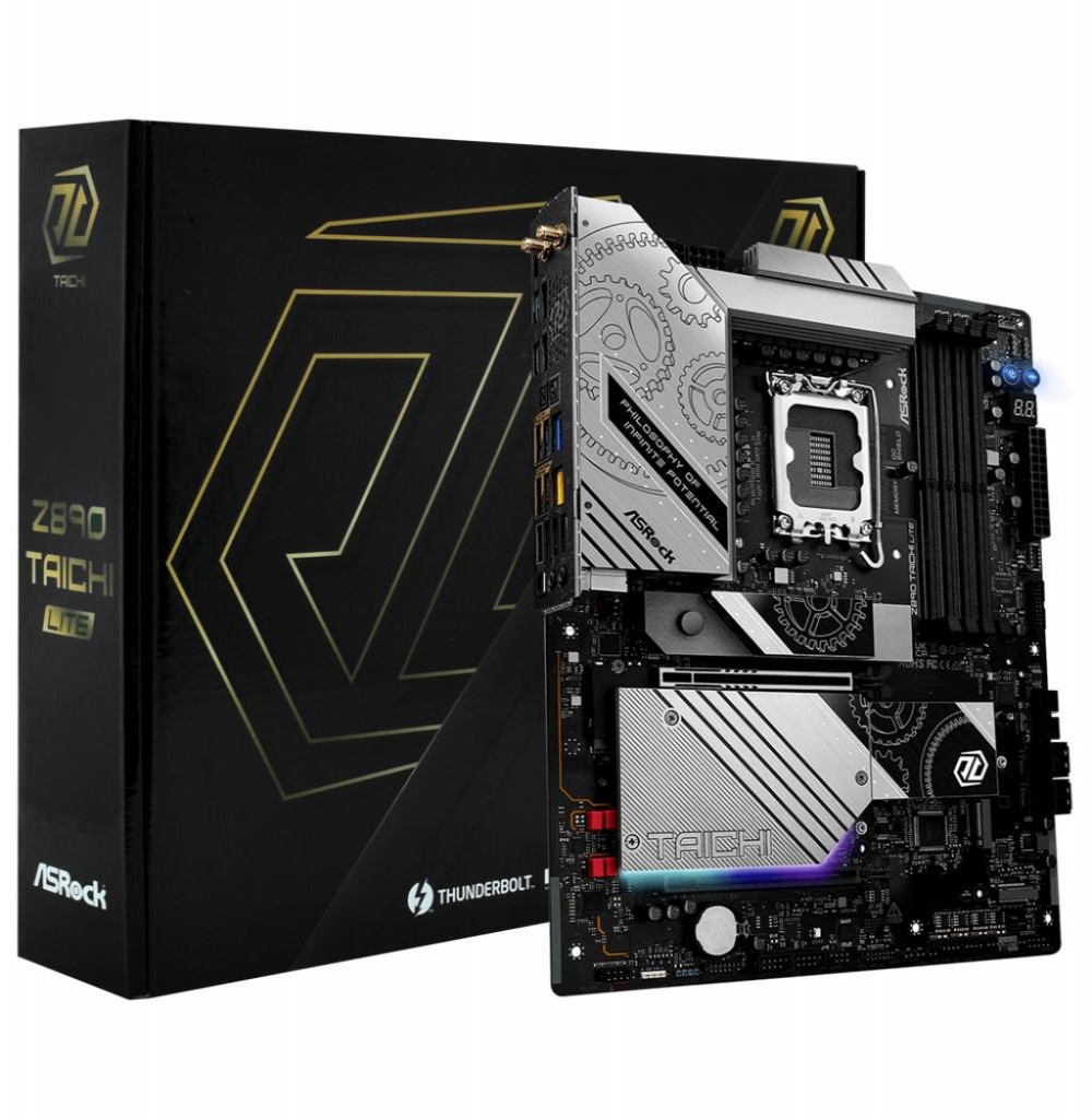 Placa Mae Intel (1851) Asrock Z890 Taichi Lite Wifi Ddr5
