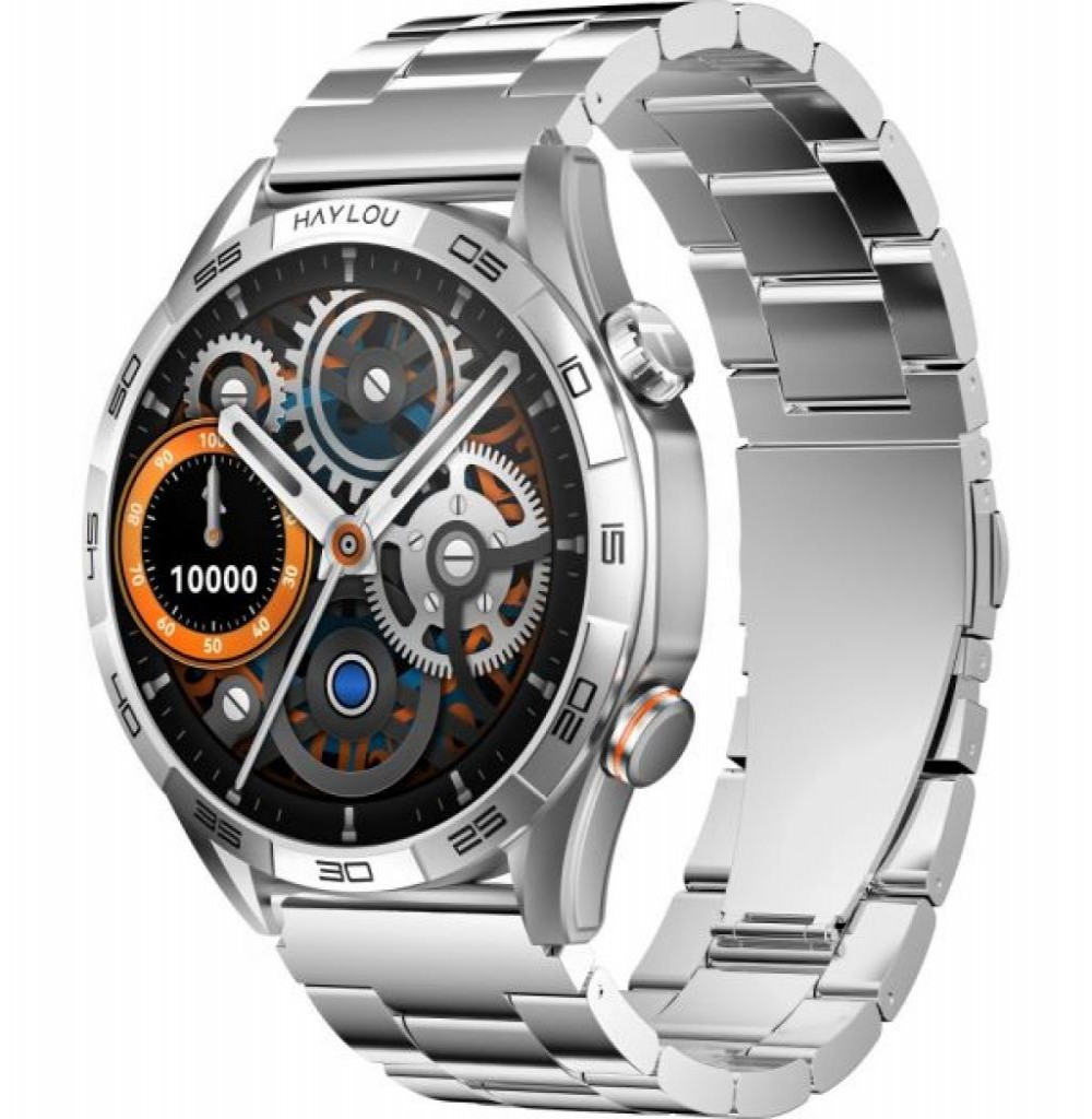 Relogio Haylou Solar 5 HF004 LS20 Prata      