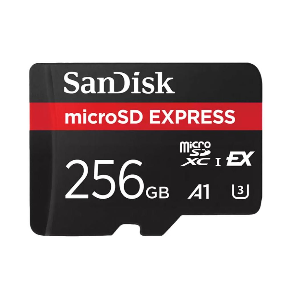 Cartão de Memória SD Micro 256GB Sandisk  Express     880MB SDSQXAV-256G