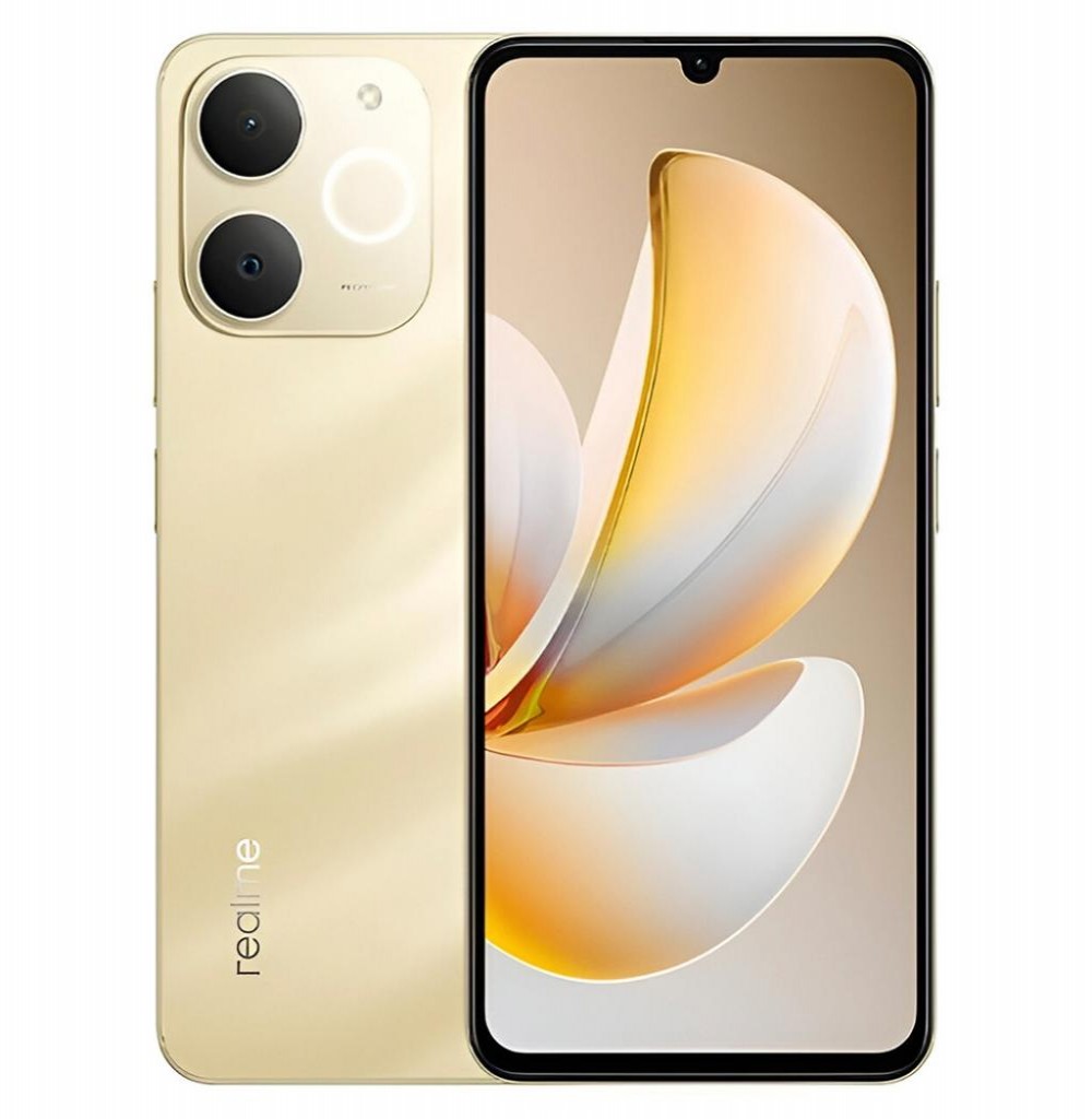 Celular Realme Note 70 RMX5313 4/128GB Gold 