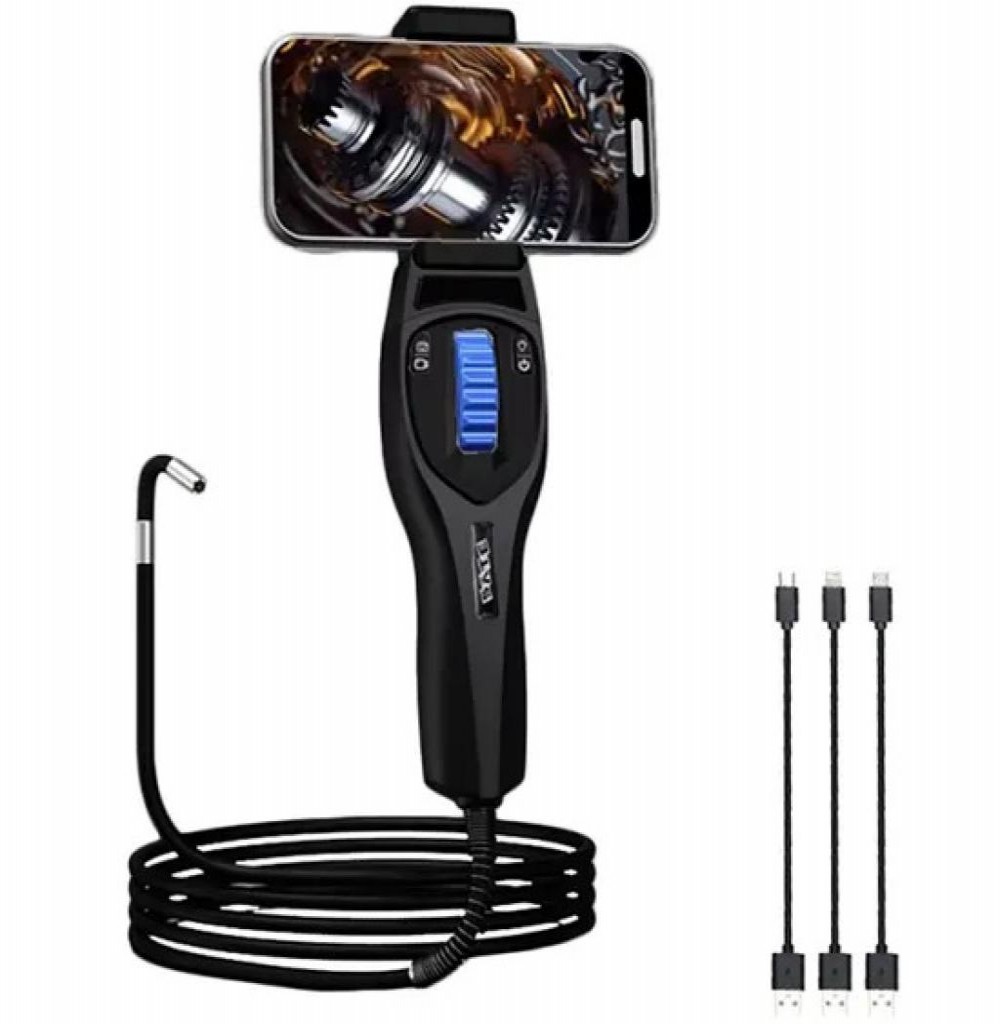 Câmera de Boroscópio Articulada Satellite 1M A-Gl921 Câmera de Boroscópio Articulada Satellite 1M A-Gl921