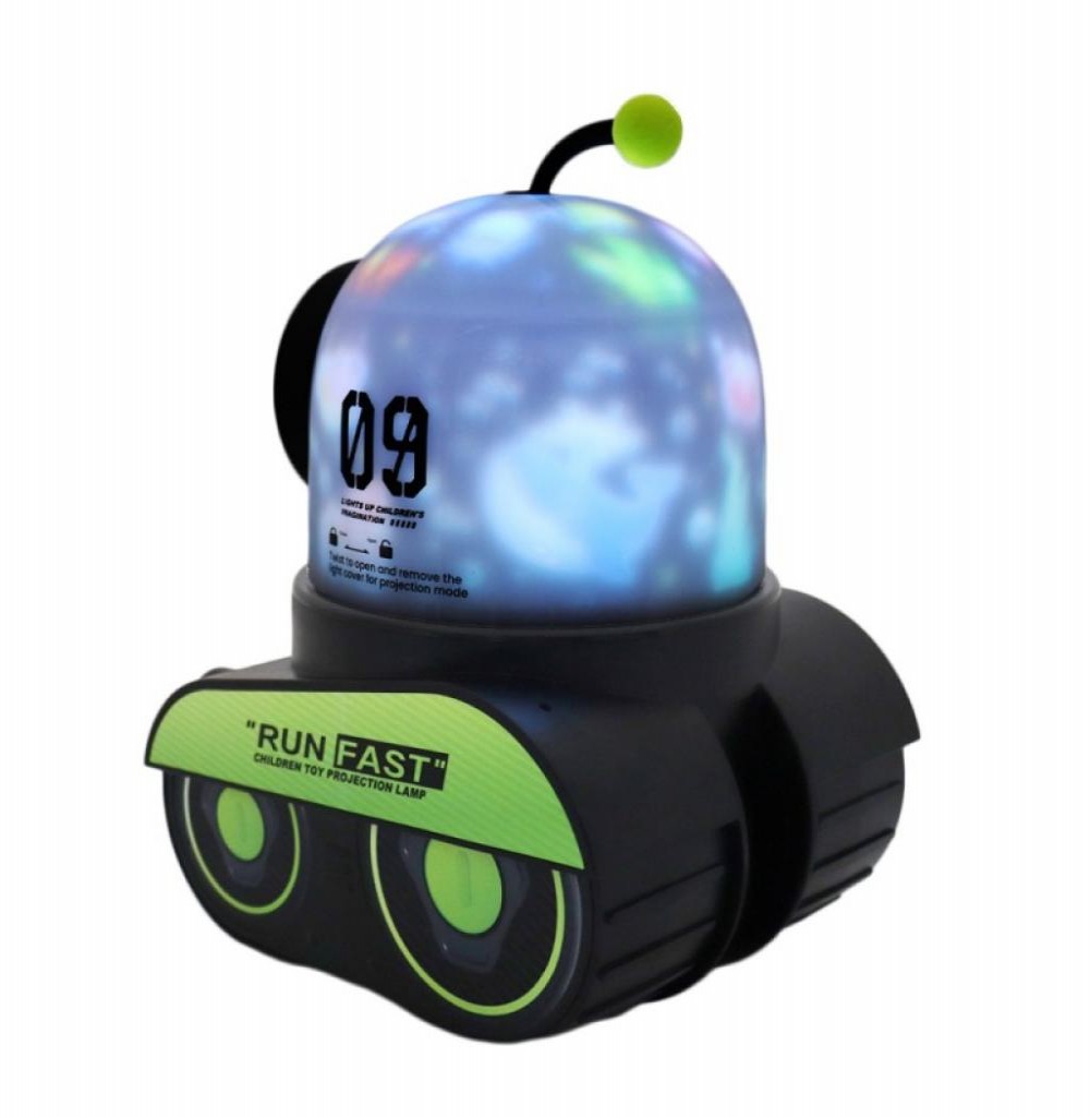 Luz Para Festa Sate  Led VH-E03 Robot com Speaker