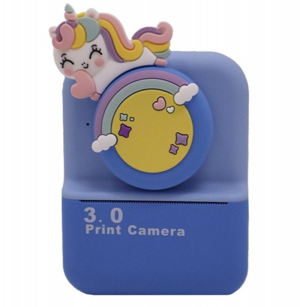 Câmera Infantil Com Impressora Sate A-DV935 Azul