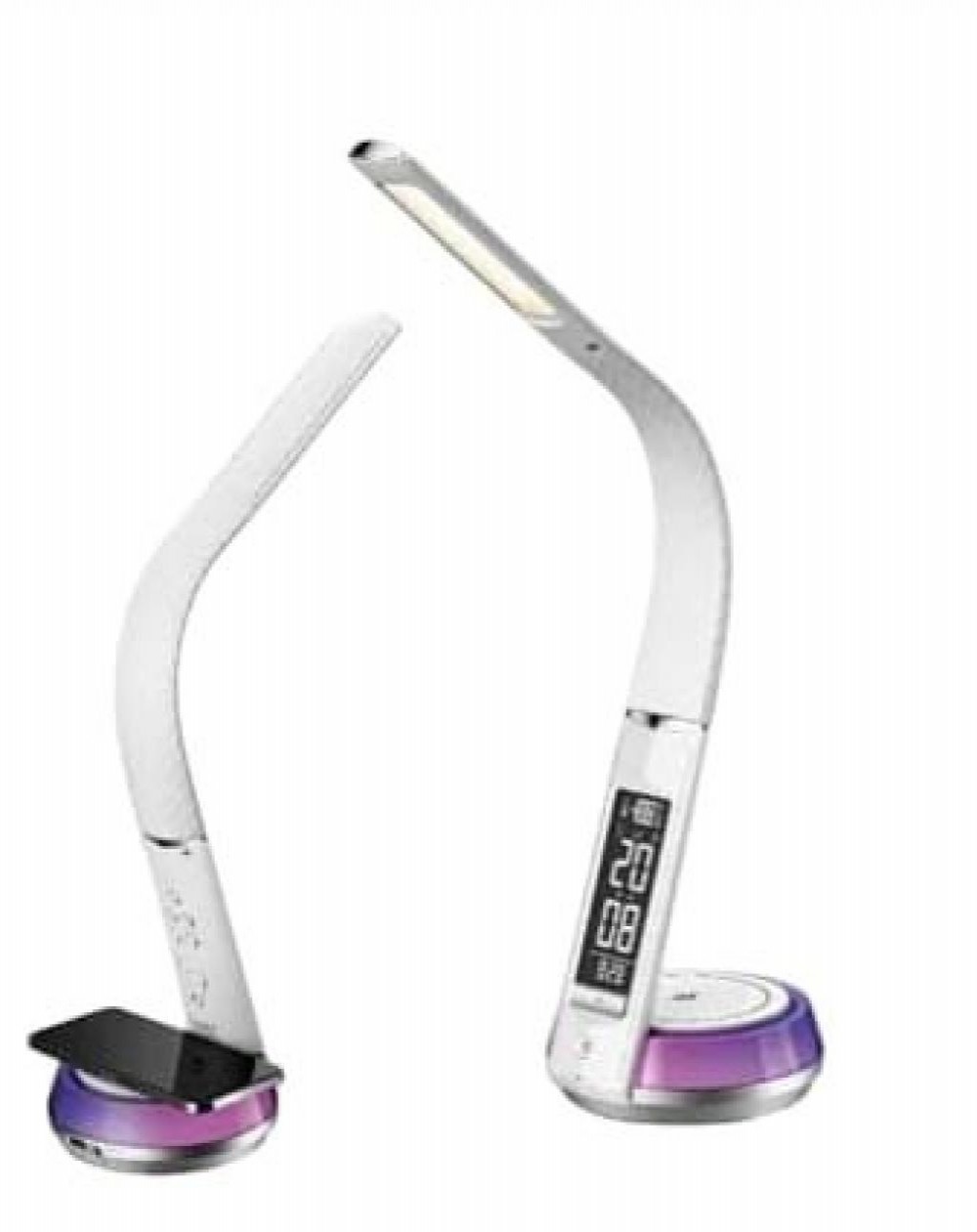 Luminária de Led + Carregador Sem Fio Sate AC-T7005 220V