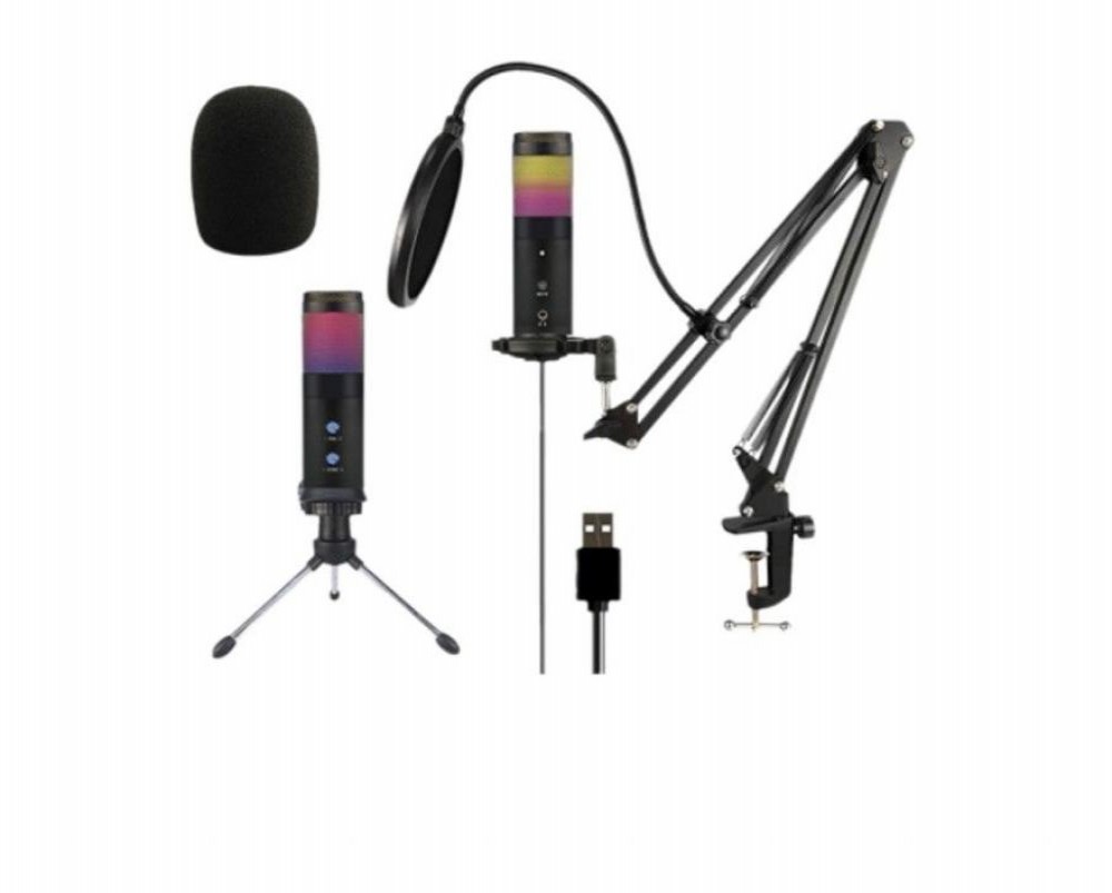 Microfone Satellite A-MK36 Profissional Para Podcast  