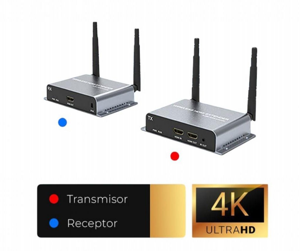 Adaptador Extensor Hdmi Wireless Sate A-HD16 200M Adaptador Extensor Hdmi Wireless Sate A-HD16 200M