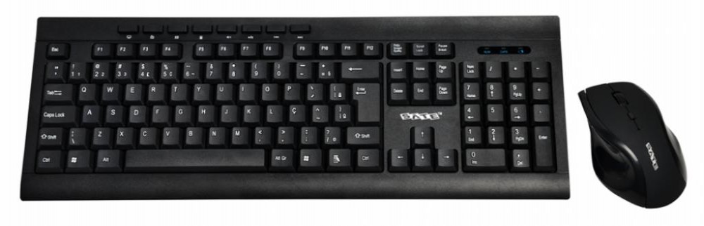 Teclado Usb Satellite AK726G C/Mouse Sem Fio Espanhol