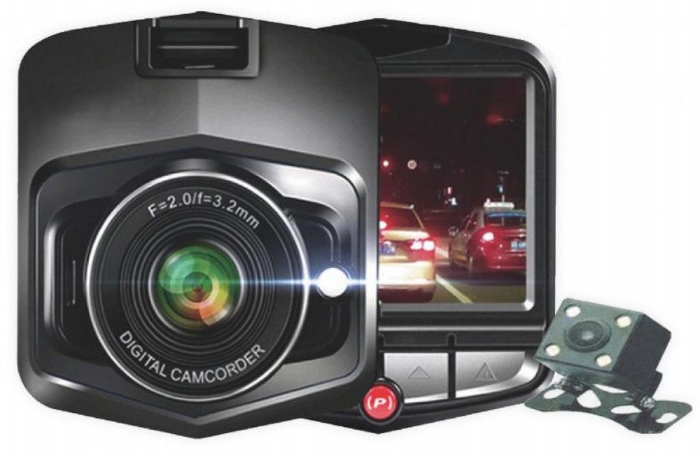 Câmera Veicular Satellite A-DVR051 FHD Preto