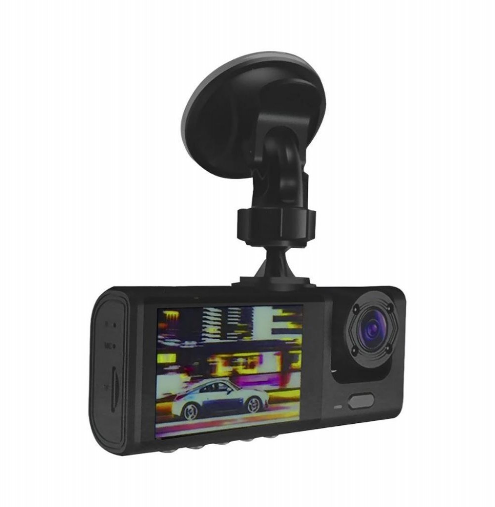 Câmera Veicular Satellite A-DVR006 FHD Preto