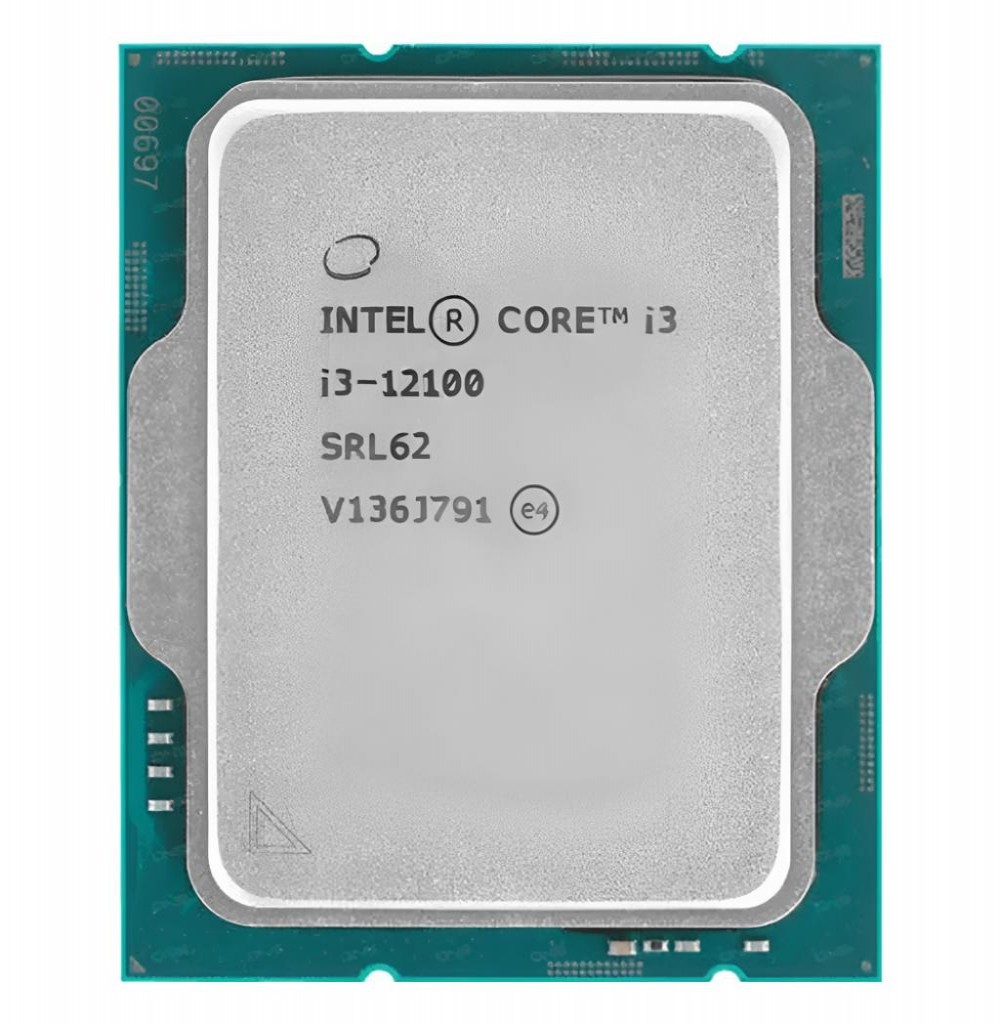 Processador Intel Core I3 12100 3.30GHZ 12MB 1700 Oem Sem Cooler