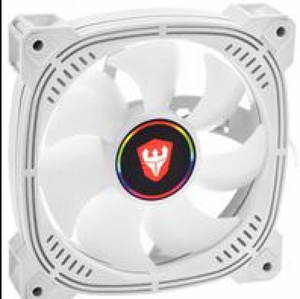 Cooler P/ Gabinete Satellite 12X12 ARGB63W Branco 
